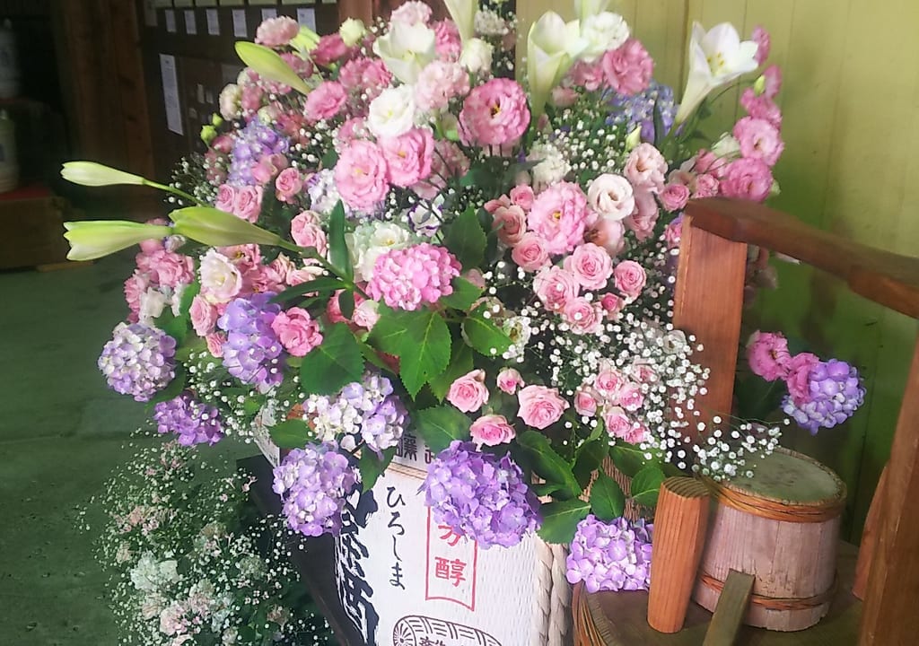 「西条酒蔵通り花いっぱいプロジェクト」