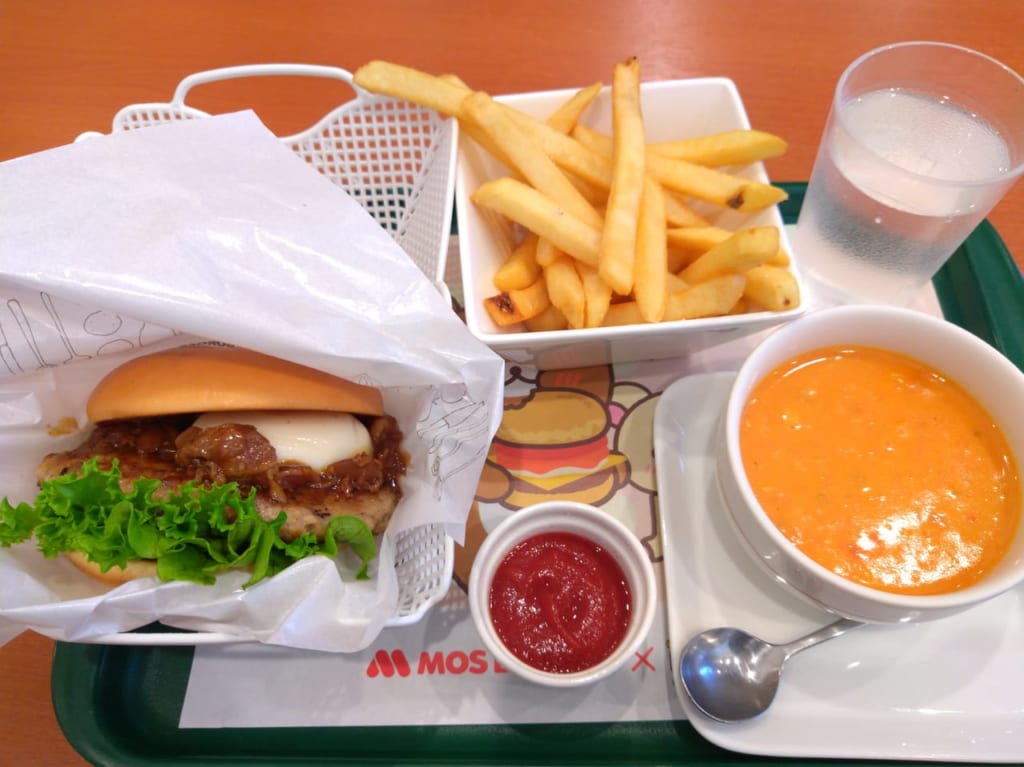 モスバーガー『期間限定 とびきり とろったま スキヤキ仕立て』セット