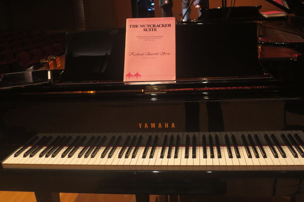 東広島芸術文化ホールで松本さんが演奏されたピアノ
