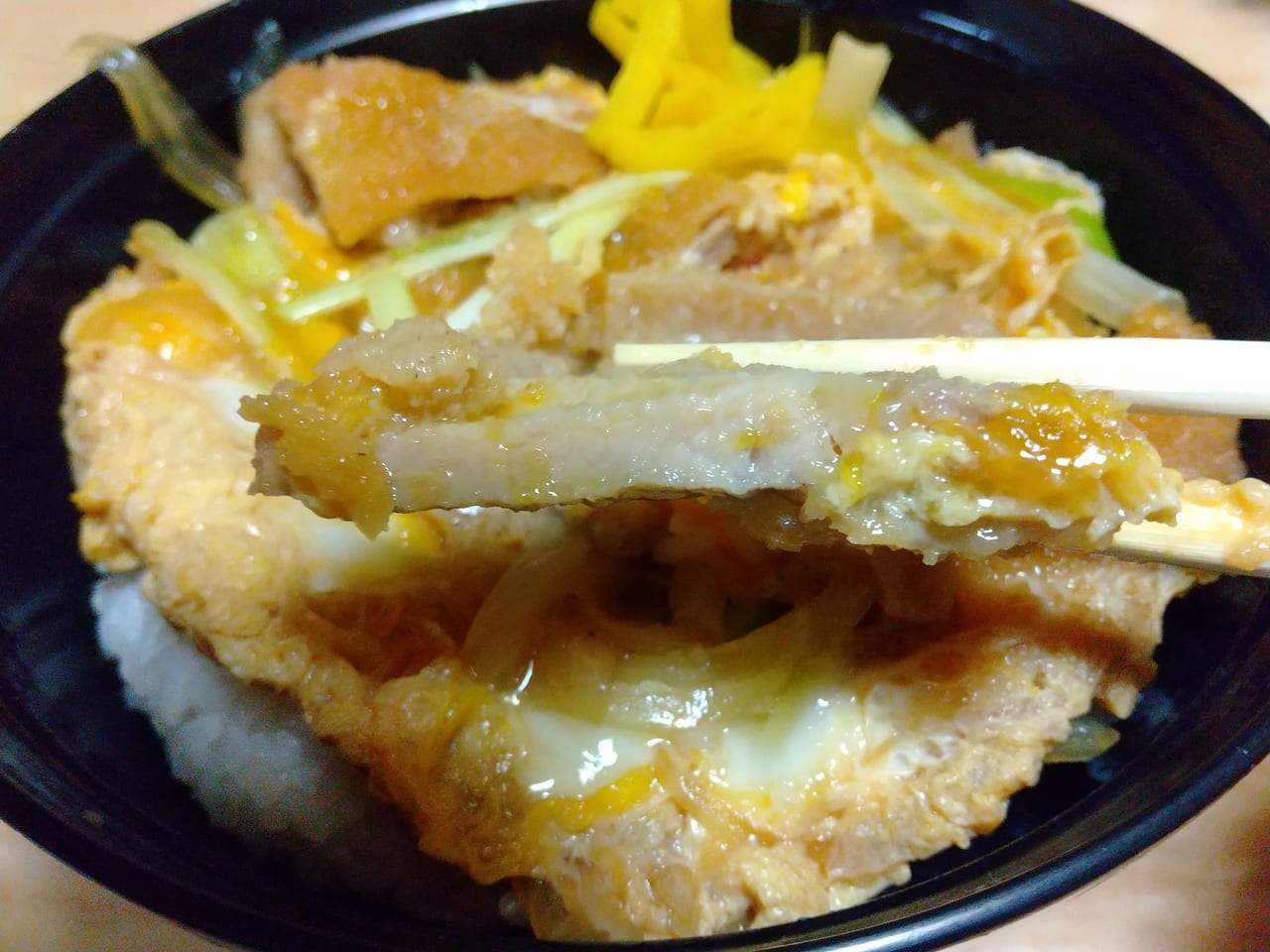 鮨し正（東広島市西条）のカツ丼