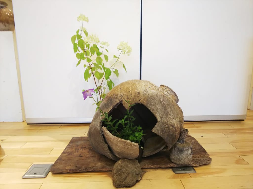 和泉春信作陶展　豊栄で信楽焼・20年